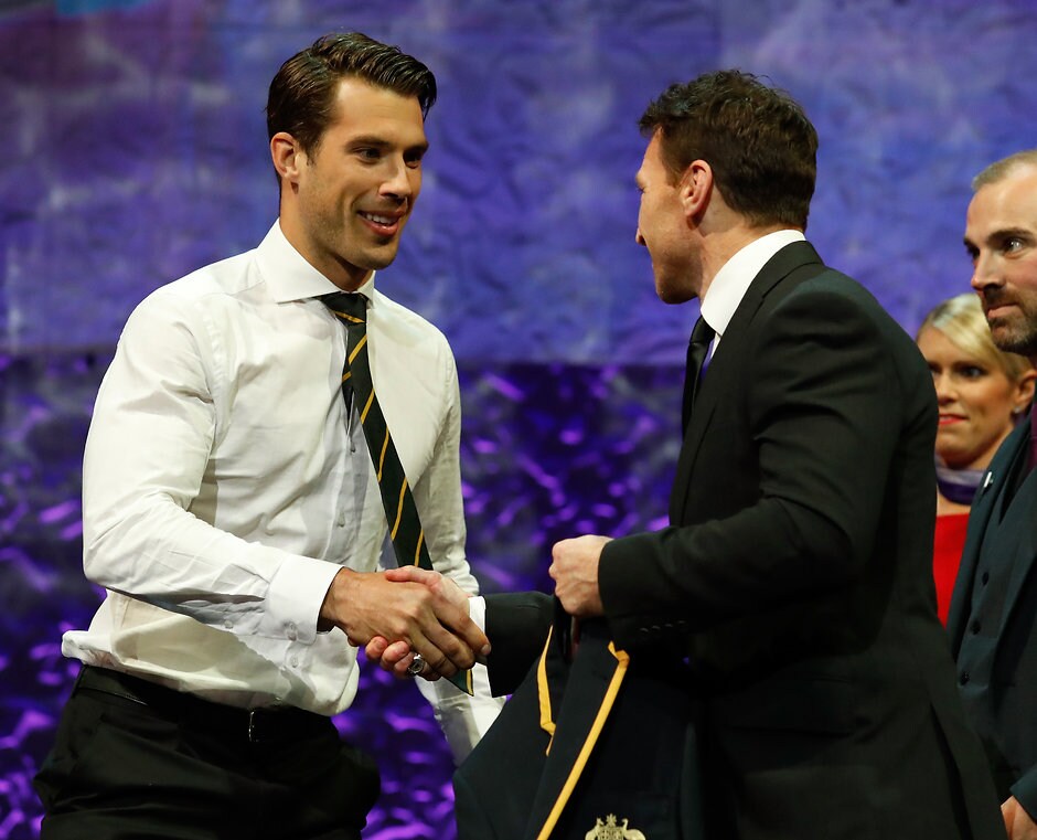 AFL 2017 Media - Virgin Australia AFL All Australian Awards Tiger Alex Rance was named captain of the 2017 team - AFL,All Australian