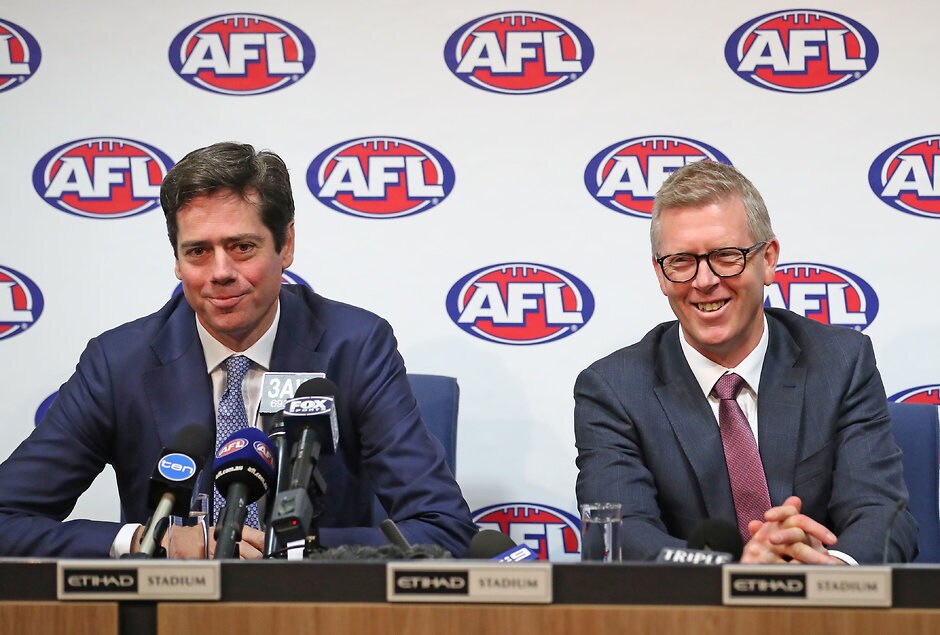 AFL 2017 Media - AFL Announces Steve Hocking as GM of Football Operations - Gold Coast Suns