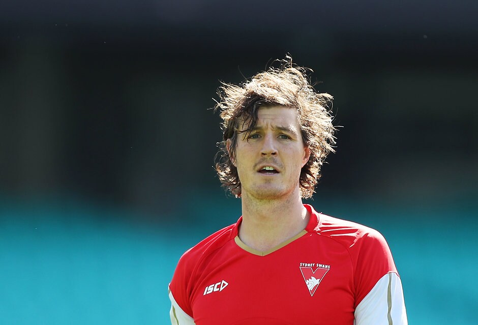 AFL 2017 Training - Sydney 310817 Kurt Tippett, who retired in January, has been officially delisted by the Swans, but will be redrafted as a rookie for technical reasons - AFL,Delistings,Retirements,Kurt Tippett,Sydney Swans