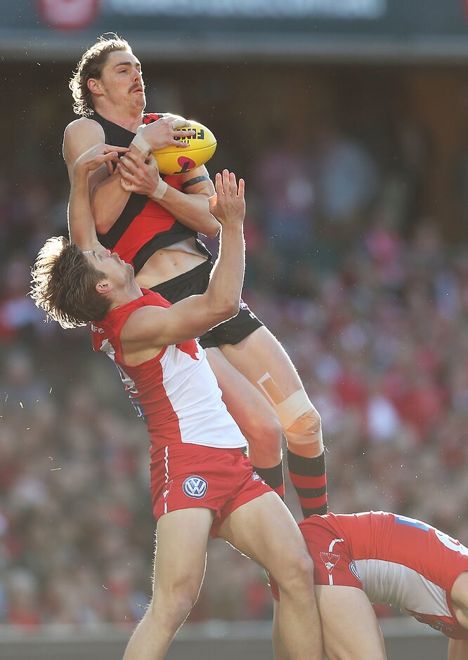 AFL 2017 Second Elimination Final - Sydney v Essendon Joe Daniher has won Essendon's best and fairest award for 2017 - AFL,Essendon,Essendon Bombers,Joe Daniher
