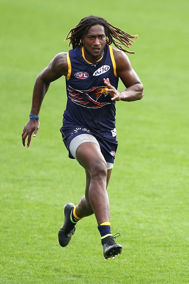 AFL 2017 Training - West Coast Eagles 110917 Nic Naitanui's rehab is on track despite undergoing a minor arthroscope - AFL,Nic Naitanui