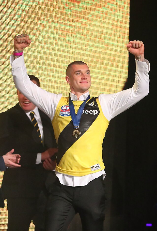 AFL 2017 Toyota AFL Grand Final - Adelaide v Richmond Is there anything Martin hasn't won in 2017? - AFL,Richmond Tigers,Dustin Martin,Bachar Houli,Grand Final