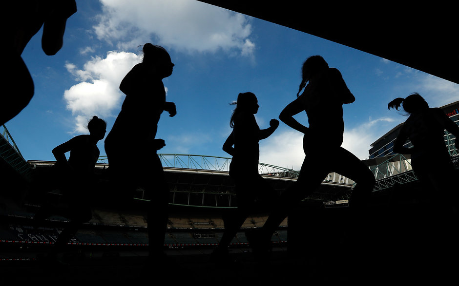 AFL 2017 Media - AFLW Draft Combine Day 2 The AFL has released a new pregnancy and parental management travel policy for AFLW players - AFLW