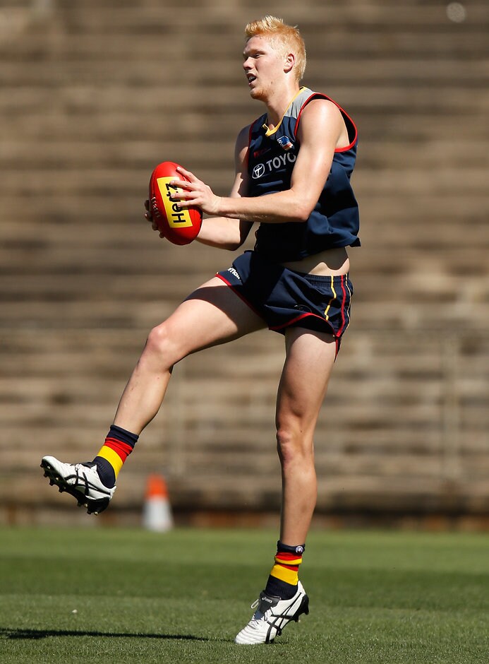 AFL 2017 Training - Adelaide Crows 061217 Elliott Himmelberg has signed a contract extension with the Crows - AFL,Adelaide Crows,Elliott Himmelberg