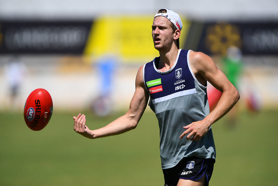 AFL 2017 Training - Fremantle 151217 Taylin Duman will debut for the Dockers - AFL,St Kilda Saints,GWS Giants,Carlton Blues,West Coast Eagles,Port Adelaide Power,Geelong Cats