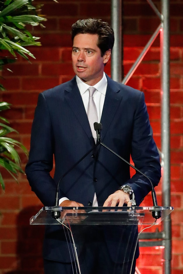 AFL 2018 Media - AFLW Season Launch and Captains Day AFL CEO Gillon McLachlan - AFL,Gillon McLachlan