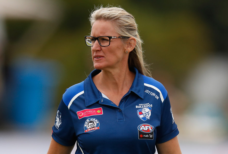 AFLW 2018 Rd 05 - Collingwood v Western Bulldogs Women's football pioneer Debbie Lee may be in line for elevation to the AFL Hall of Fame under changes made to induction rules - AFL,Hall of Fame