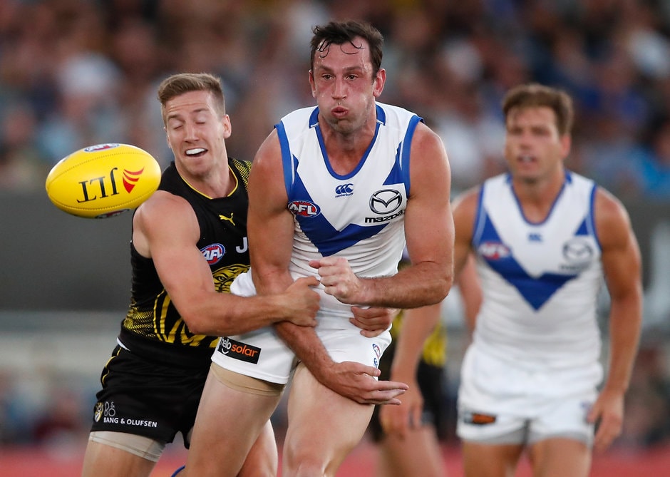 AFL 2018 JLT Community Series - Richmond v North Melbourne Todd Goldstein is set to return to his best form, North coach Brad Scott has declared - AFL,North Melbourne Kangaroos,Todd Goldstein,Ben Brown