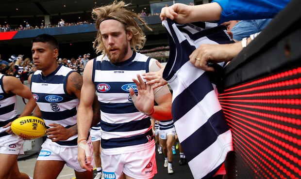 AFL 2018 Round 01 - Melbourne v Geelong