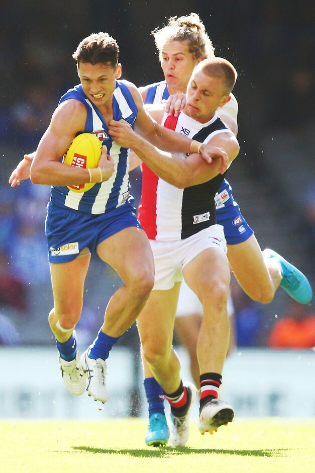 AFL 2018 Round 02 - North Melbourne v St Kilda Roo Ben Jacobs kept Seb Ross to 91 points in round two - AFL,Fantasy