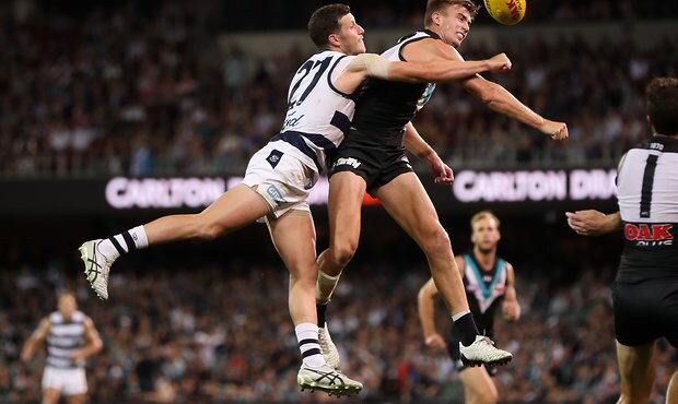 AFL 2018 Round 05 - Port Adelaide v Geelong