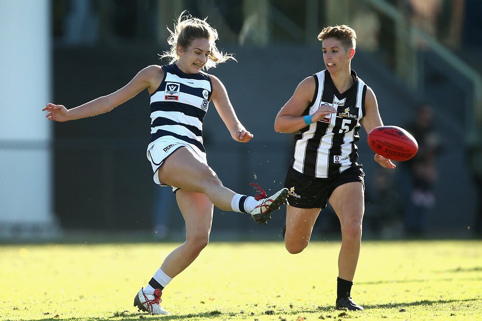 VFLW 2018 Round 02 - Collingwood v Geelong The Cats and Magpies played out a draw last time they met in round two - Geelong Cats