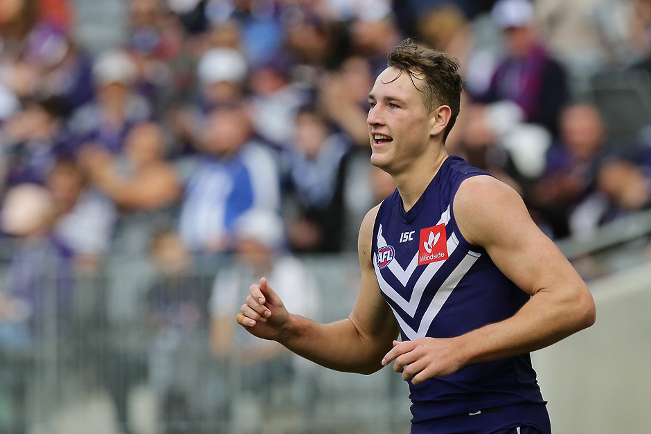 AFL 2018 Round 10 - Fremantle v North Melbourne Brennan Cox could be the answer to Fremantle's woes up forward - AFL,Stats Files