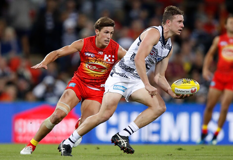 AFL 2018 Round 11 - Gold Coast v Geelong The Cats will host the Suns in round 23 at GMHBA Stadium - Geelong Cats