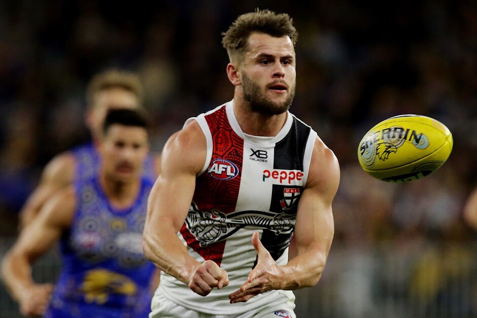 AFL 2018 Round 11 - West Coast v St Kilda Mav Weller has been delisted after five years at St Kilda - AFL,St Kilda Saints,Maverick Weller