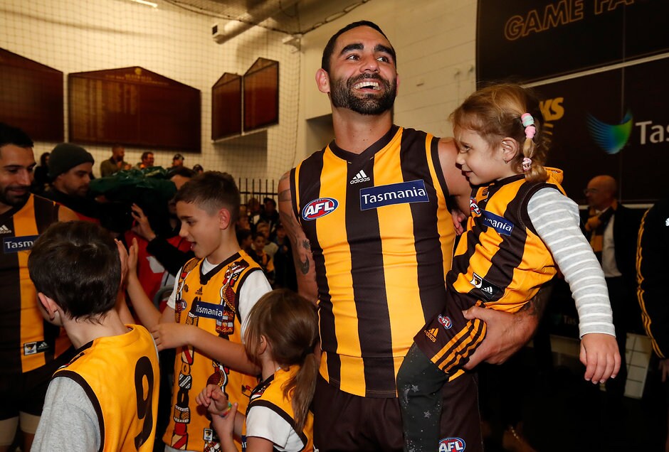 AFL 2018 Round 13 - Hawthorn v Adelaide Shaun Burgoyne is playing on next year - AFL,Hawthorn Hawks,Shaun Burgoyne,Contracts