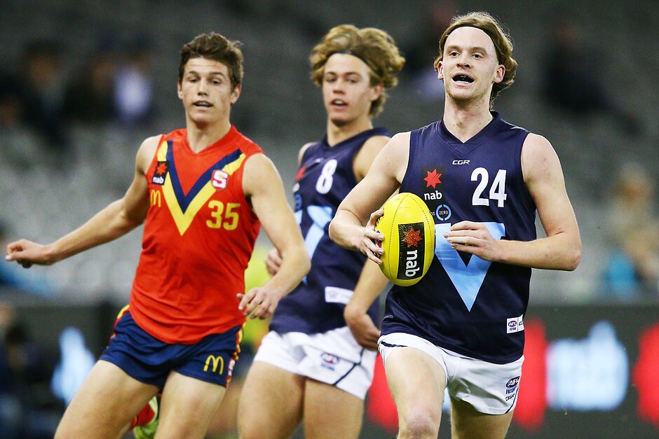Noah Anderson impressed for Vic Metro in the U18 championships this year - AFL,Draft,Grand Final