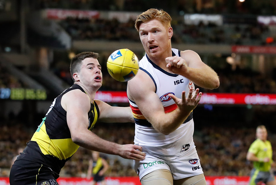 AFL 2018 Round 16 - Richmond v Adelaide Kyle Cheney has been delisted by the Crows - AFL,Adelaide Crows,Paul Hunter,Kyle Cheney
