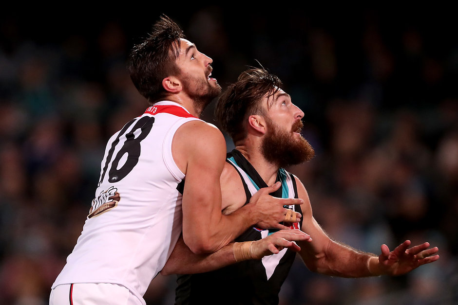AFL 2018 Round 16 - Port Adelaide v St Kilda Ruckman Billy Longer will step away from football for the remainder of the season to focus on his health and wellbeing. - Billy Longer
