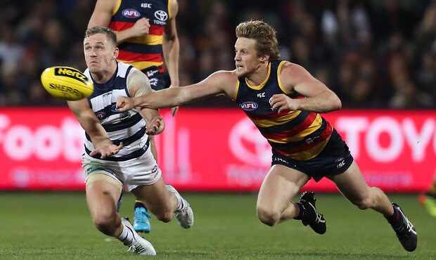AFL 2018 Round 17 - Adelaide v Geelong