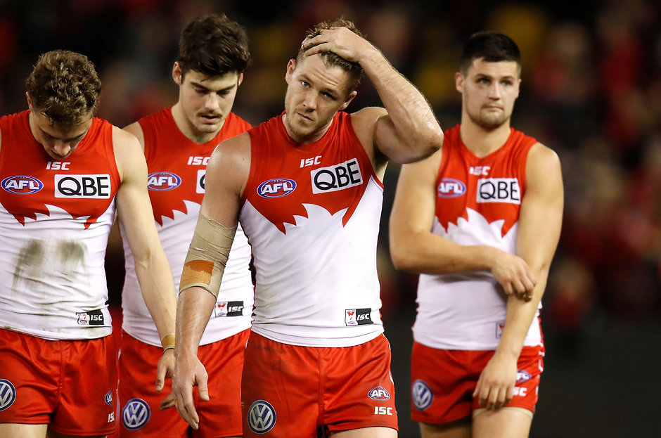 The run home Are the Swans cooked?