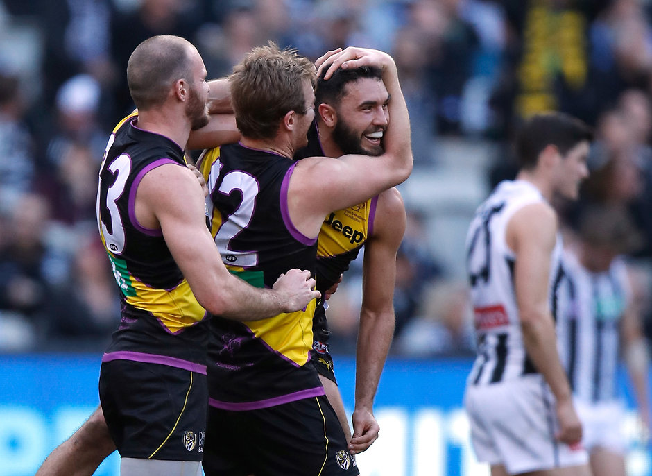 Photographers Choice - AFL 2018 Rd 19 Who will book a spot in the 2018 Grand Final? - AFL,Player Ratings,Richmond Tigers,Collingwood Magpies,MCG