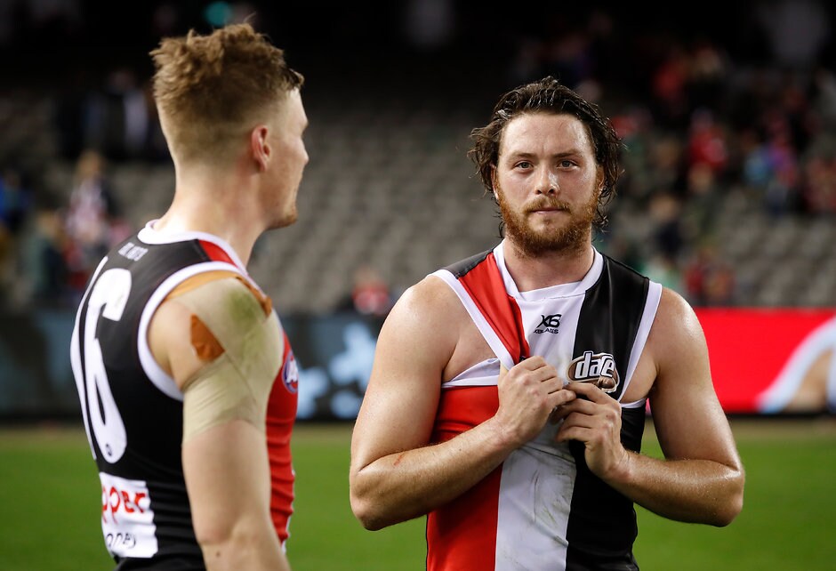 AFL 2018 Round 20 - St Kilda v Western Bulldogs IF the Saints aren’t aware of what Jack Steven is saying to some people ... - AFL,Adelaide Crows,Brisbane Lions,Carlton Blues,Collingwood Magpies,Essendon Bombers,Fremantle Dockers,Geelong Cats,GWS Giants,Gold Coast Suns,Hawthorn Hawks,Port Adelaide Power,Richmond Tigers,Melbourne Demons,North Melbourne Kangaroos,Sydney Swans,St Kilda Saints,Western Bulldogs,West Coast Eagles,Sliding Doors,column