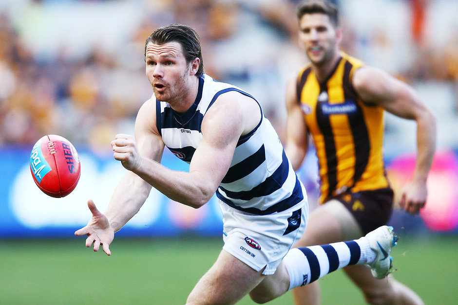AFL 2018 Round 21 - Hawthorn v Geelong Mr 55 per cent: Patrick Dangerfield is the most-selected player in Fantasy - AFL,Fantasy