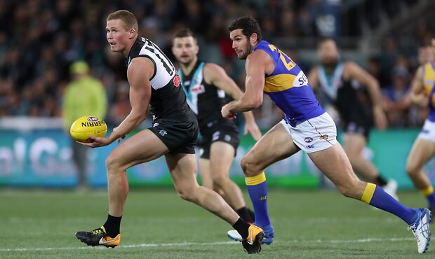 AFL 2018 Round 21 - Port Adelaide v West Coast