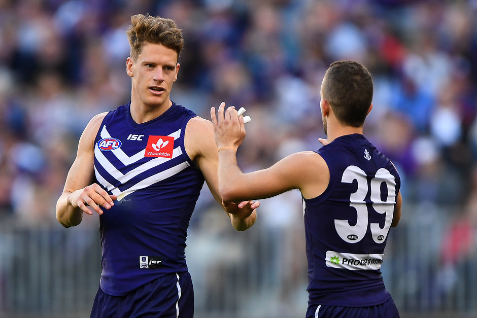 AFL 2018 Round 21 - Fremantle v Carlton Matt Taberner could play a part in Freo's best 22, according to Alex Pearce. - Fremantle,Fremantle Dockers,Alex Pearce,Matt Taberner