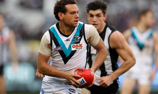 AFL 2018 Round 22 - Collingwood v Port Adelaide