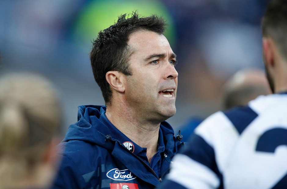 AFL 2018 Round 22 - Geelong v Fremantle Chris Scott has a 70 per cent winning record as coach of the Cats - AFL,Geelong Cats,Chris Scott