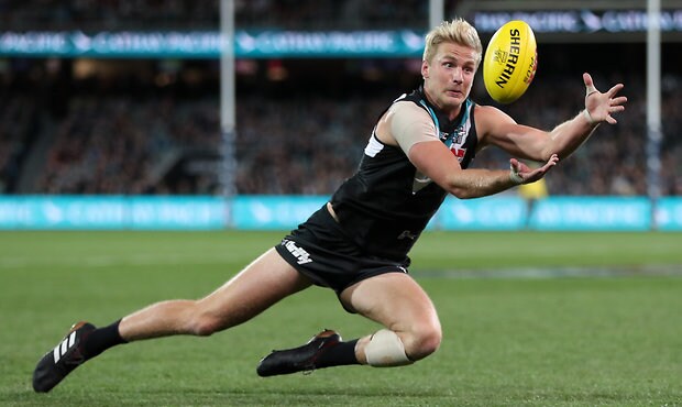 AFL 2018 Round 23 - Port Adelaide v Essendon