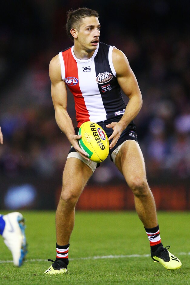 AFL 2018 Round 23 - St Kilda v North Melbourne Ben Long's name has been raised in trade discussions this week - AFL,St Kilda Saints,Ben Long,Essendon Bombers,Melbourne Demons,Trade,Contracts
