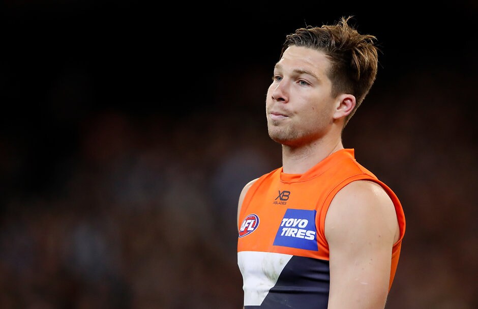 AFL 2018 Second Semi Final - Collingwood v GWS Injury restricted Toby Greene to just nine matches in 2018 - AFL,GWS Giants,Toby Greene,Injuries