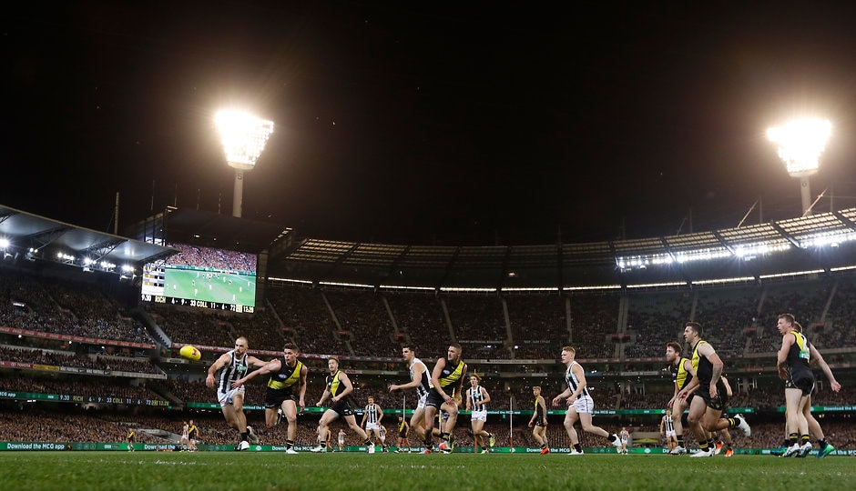 AFL 2018 First Preliminary Final - Richmond v Collingwood Collingwood will feature in a host of blockbuster clashes at the MCG in 2019 - Fixture,AFL,Collingwood Magpies,Collingwood