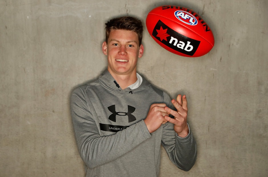 AFL 2018 Media - AFL Draft Combine Portraits Sam Walsh is a leading contender to be selected with the No.1 pick - AFL,Carlton Blues,Sam Walsh,Draft