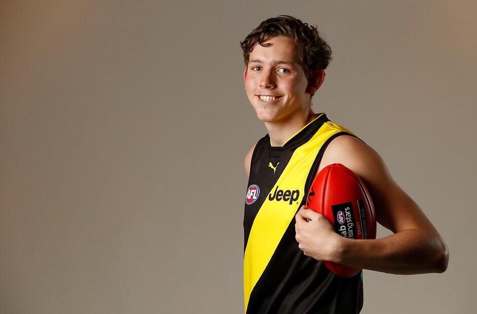 AFL 2018 Media - NAB AFL Draft The Tigers' top pick, Riley Collier-Dawkins, heads the midfield-heavy draft crop - AFL,Draft,Richmond Tigers