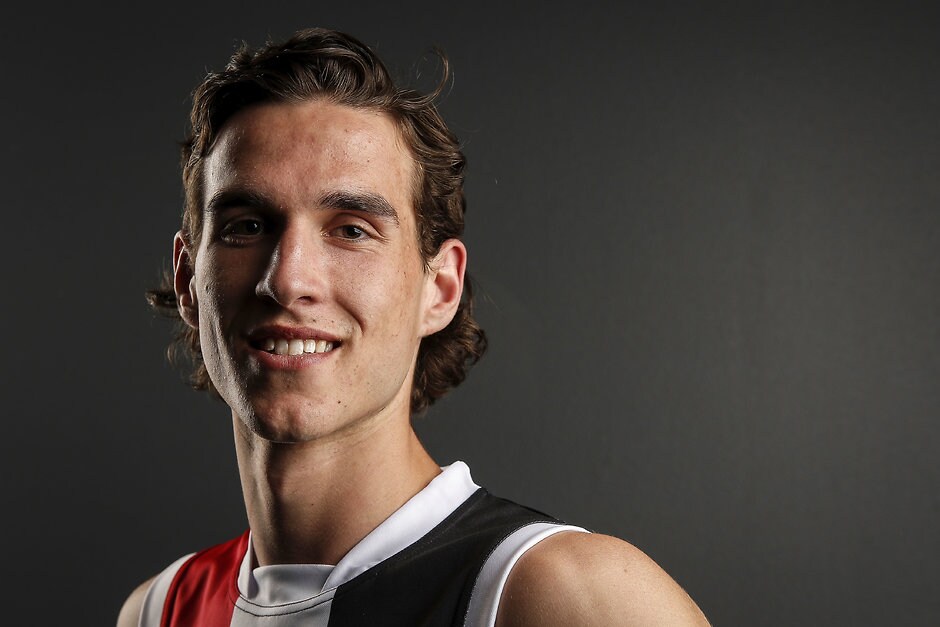 AFL 2018 Media - NAB AFL Draft The promising young Saint has committed to the red, white and black for a further two years. - St Kilda Saints,Max King,Contracts
