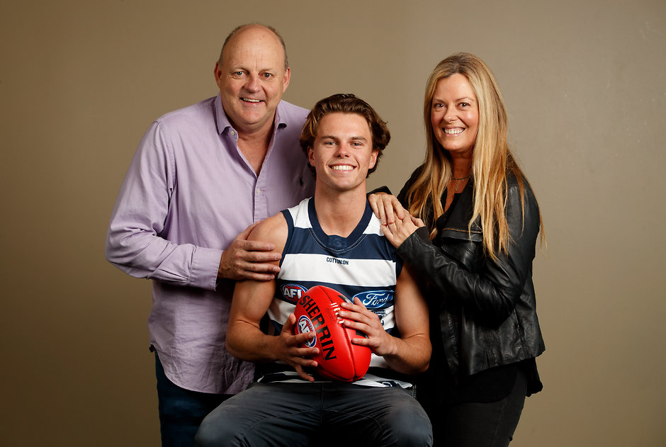 AFL 2018 Media - NAB AFL Draft Oscar Brownless will follow in Billy's footsteps - AFL,Draft,Geelong Cats