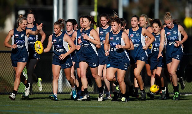AFLW 2018 Training - Geelong Cats 291118