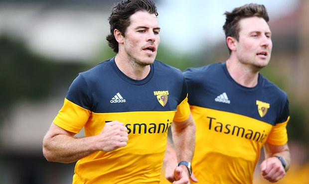 AFL 2018 Media - Hawthorn Training and Media Opportunity 031218