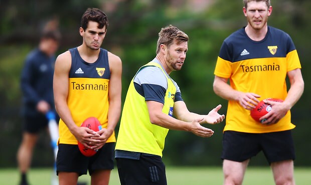 AFL 2018 Media - Hawthorn Training and Media Opportunity 031218