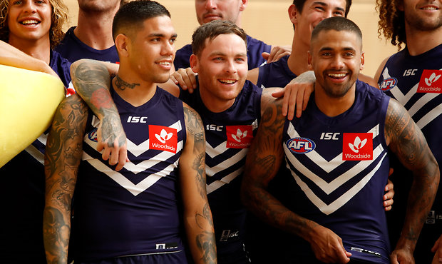 AFL 2019 Media - Fremantle Team Photo Day