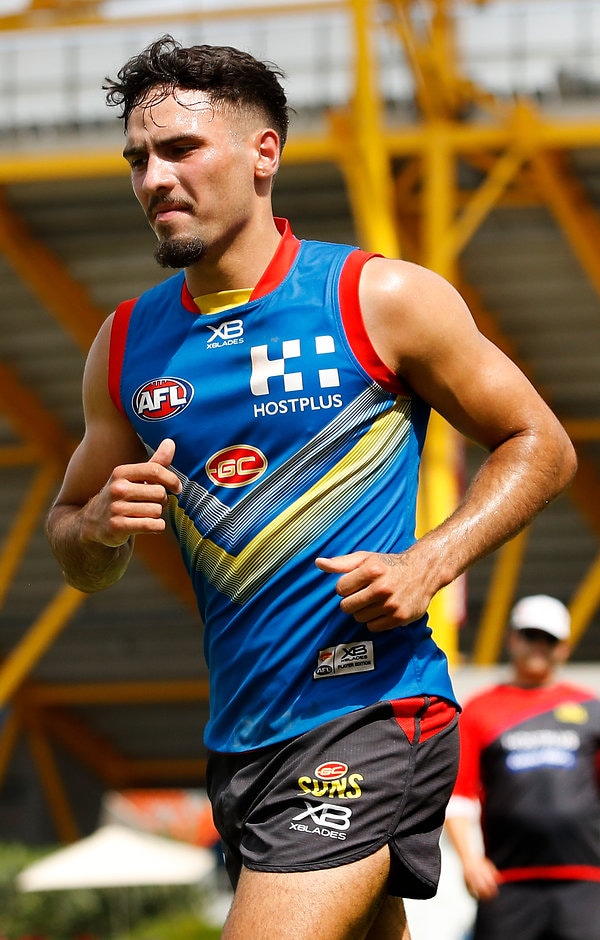 AFL 2018 Training - Gold Coast 131218 - Gold Coast Suns,Izak Rankine