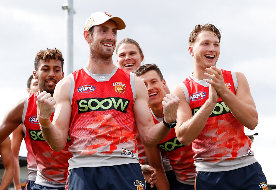 AFL 2019 Training - Lions in Tassie Darcy Gardiner is hopeful of playing in round one as he recovers from a knee injury - AFL,Brisbane Lions,Darcy Gardiner