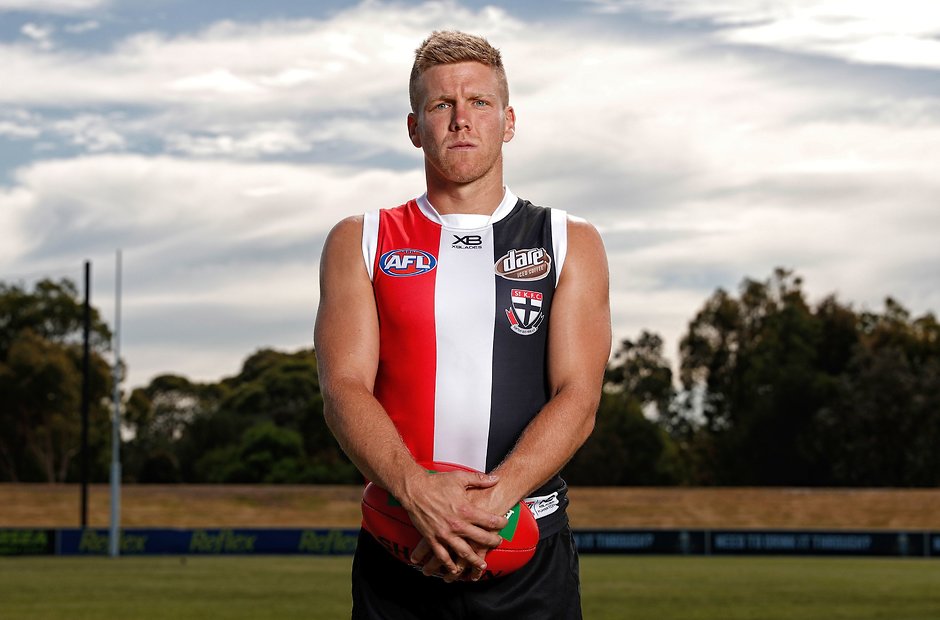 AFL 2019 Portraits - St Kilda A pair of star Saints sit at the top of the pile on the selection table. - St Kilda Saints,In the Mix,Dan Hannebery,Jake Carlisle