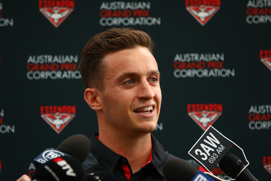 AFL 2019 Media - Essendon Media Opportunity Orazio Fantasia is set to play in Essendon's JLT Community Series games - AFL,Essendon Bombers,Orazio Fantasia