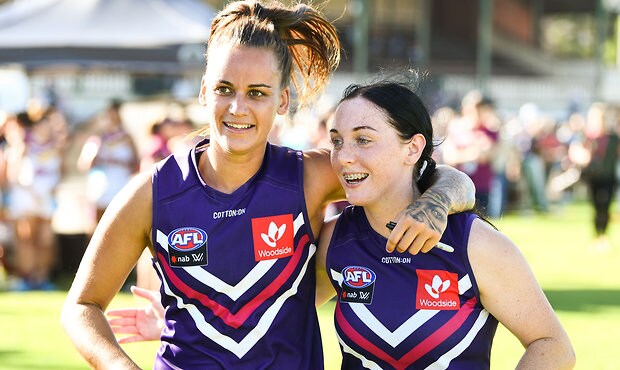 AFLW 2019 Rd 02 - Fremantle v Brisbane