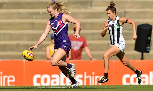 AFLW 2019 Rd 03 - Fremantle v Collingwood